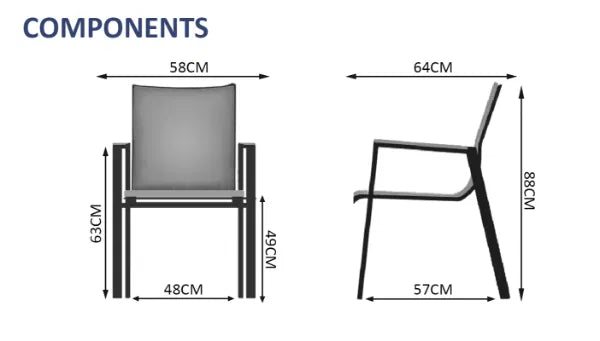 Aspen Stacking Armchair