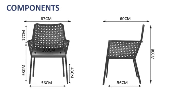 Matrix Stacking Armchair